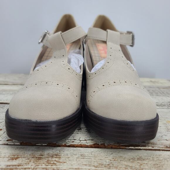 Jellypop Xena Classic block heel Mary Janes shoes 8 med Schoolgirl preppy Goth - Picture 8 of 9
